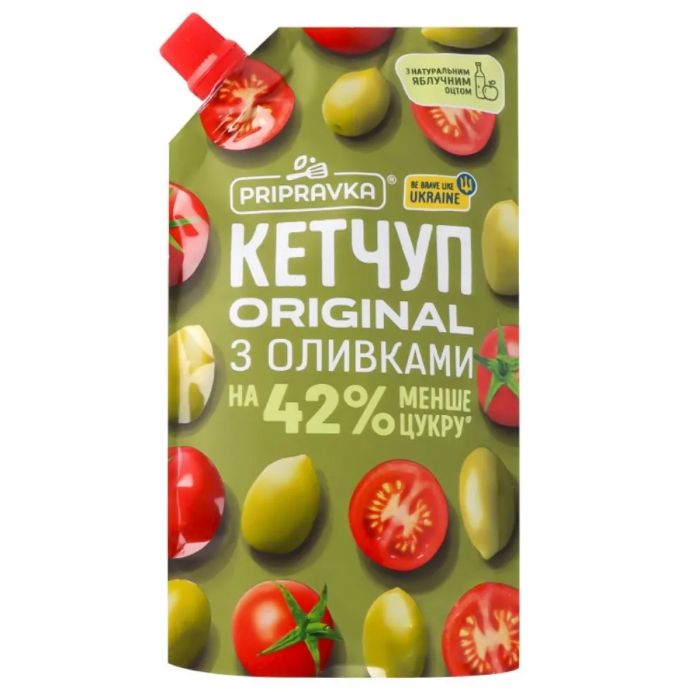 Кетчуп Pripravka з оливками 250гр  арт. 05232 
