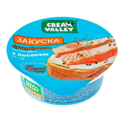 Закуска Cream Valley з лососем 85гр  арт. 08909