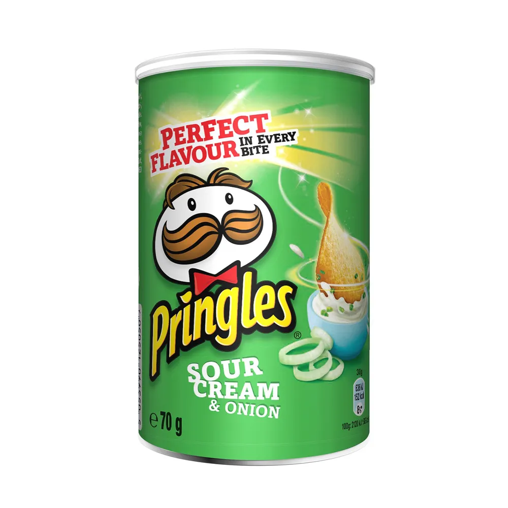 Чипси Pringles смет.-циб. 70гр  арт. 08291 