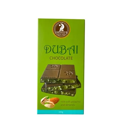 Шоколад Shoude Dubai 100гр  арт. 09341