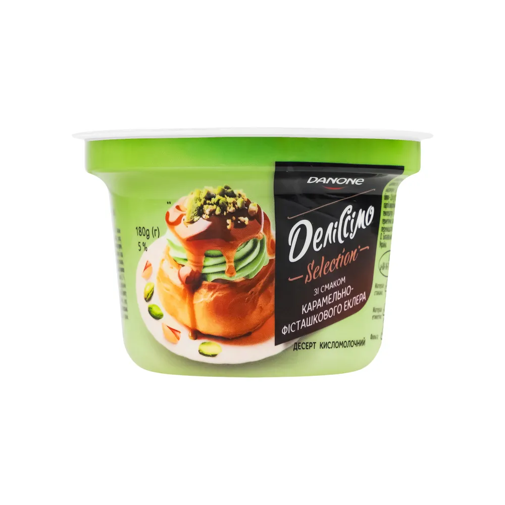 Десерт Danone Деліссімо карам/фіст 180гр  арт. 04870 