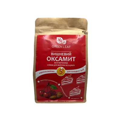 Суміш для випічки Green Leaf Вишневий оксамит б/ц 300гр  арт. 08569