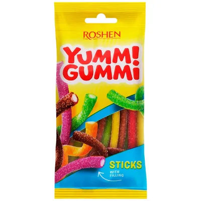 Желейна цукерка Yummi Gummi Sticks Акц 70гр  арт. 10584