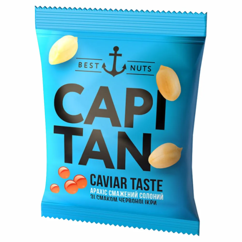 Арахіс Capitan Черв.ікра 30гр  арт. 03717 