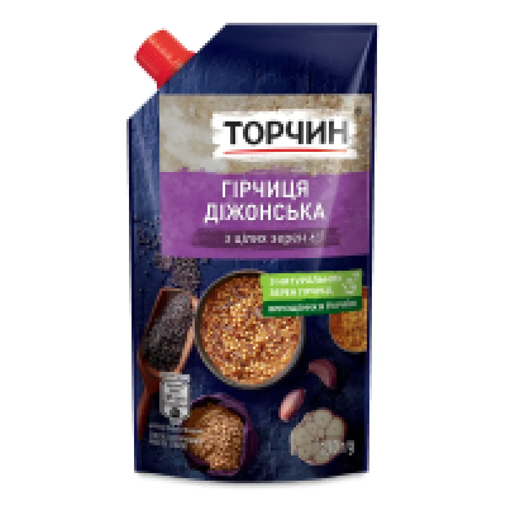 Гірчиця Торчин Діжонська 230гр  арт. 10658 