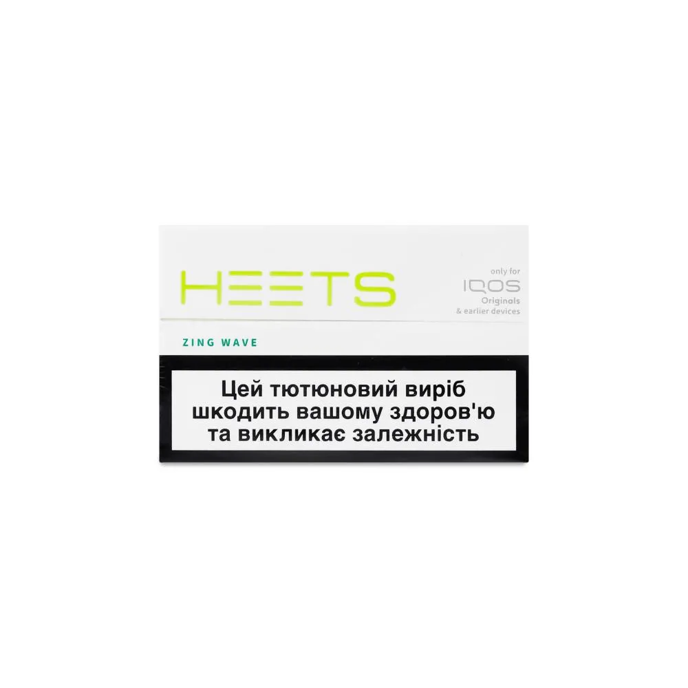 Стіки Heets Zing Wave 1пачка  арт. 04236 