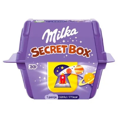 Шоколад Milka Молочний Secret Box 14.4гр  арт. 07216