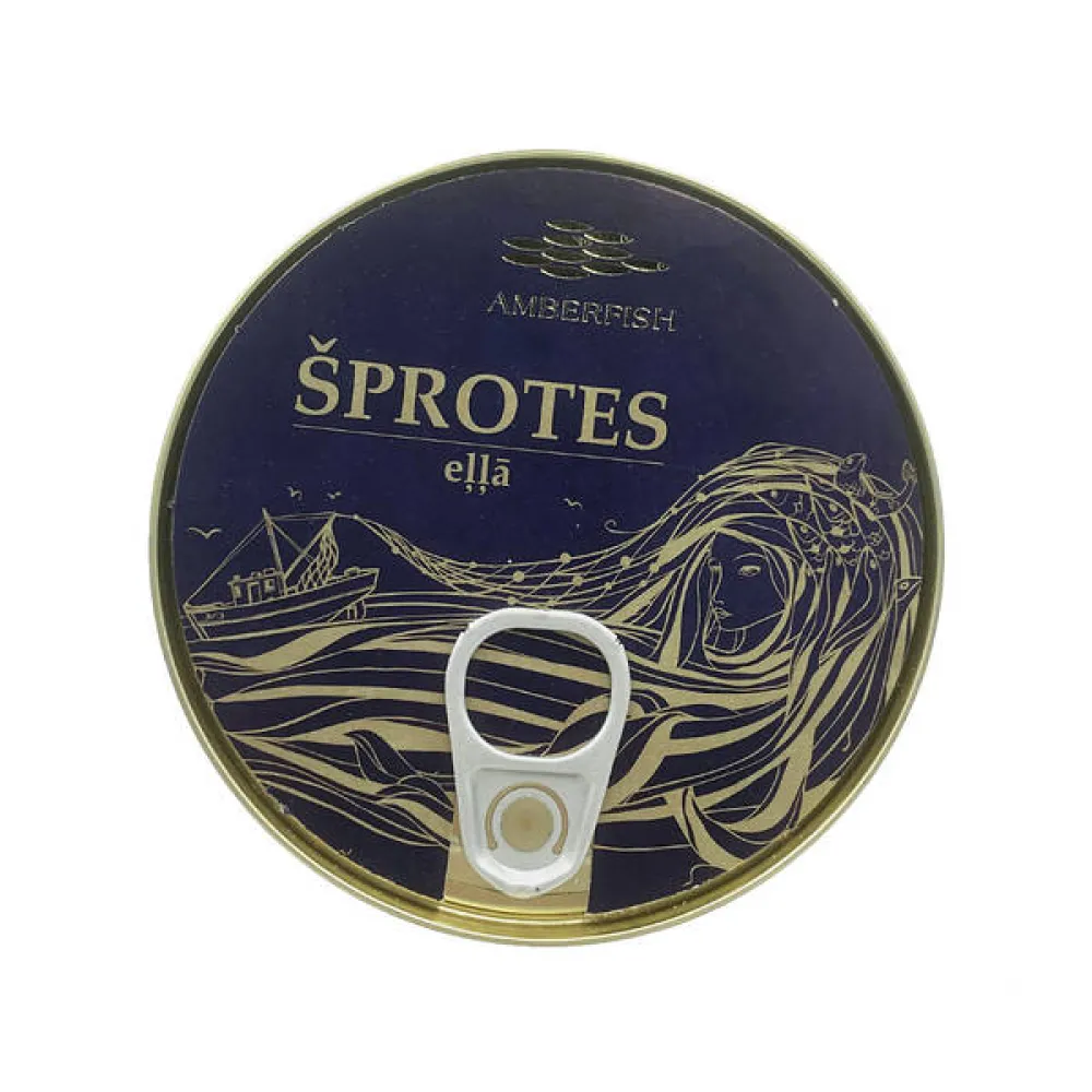Консерва Amberfish Рибна Sprotes Ella з/б 160гр  арт. 00798 
