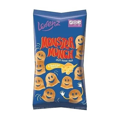 Снек Lorenz карт. Monster Munch сир 75гр  арт. 05907