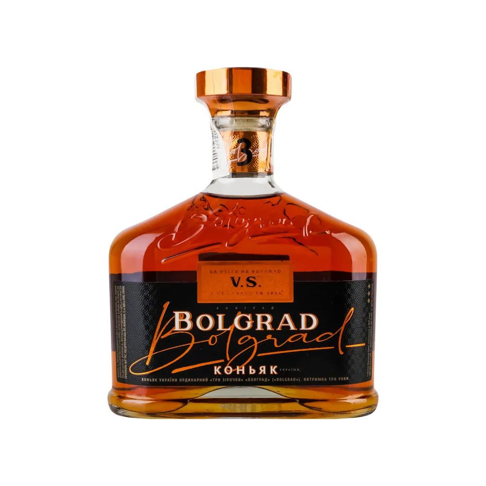 Коньяк Bolgrad 3* 0.5л  арт. 00324 