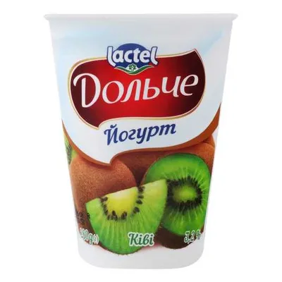 Йогурт Дольче Ківі 280гр  арт. 06680