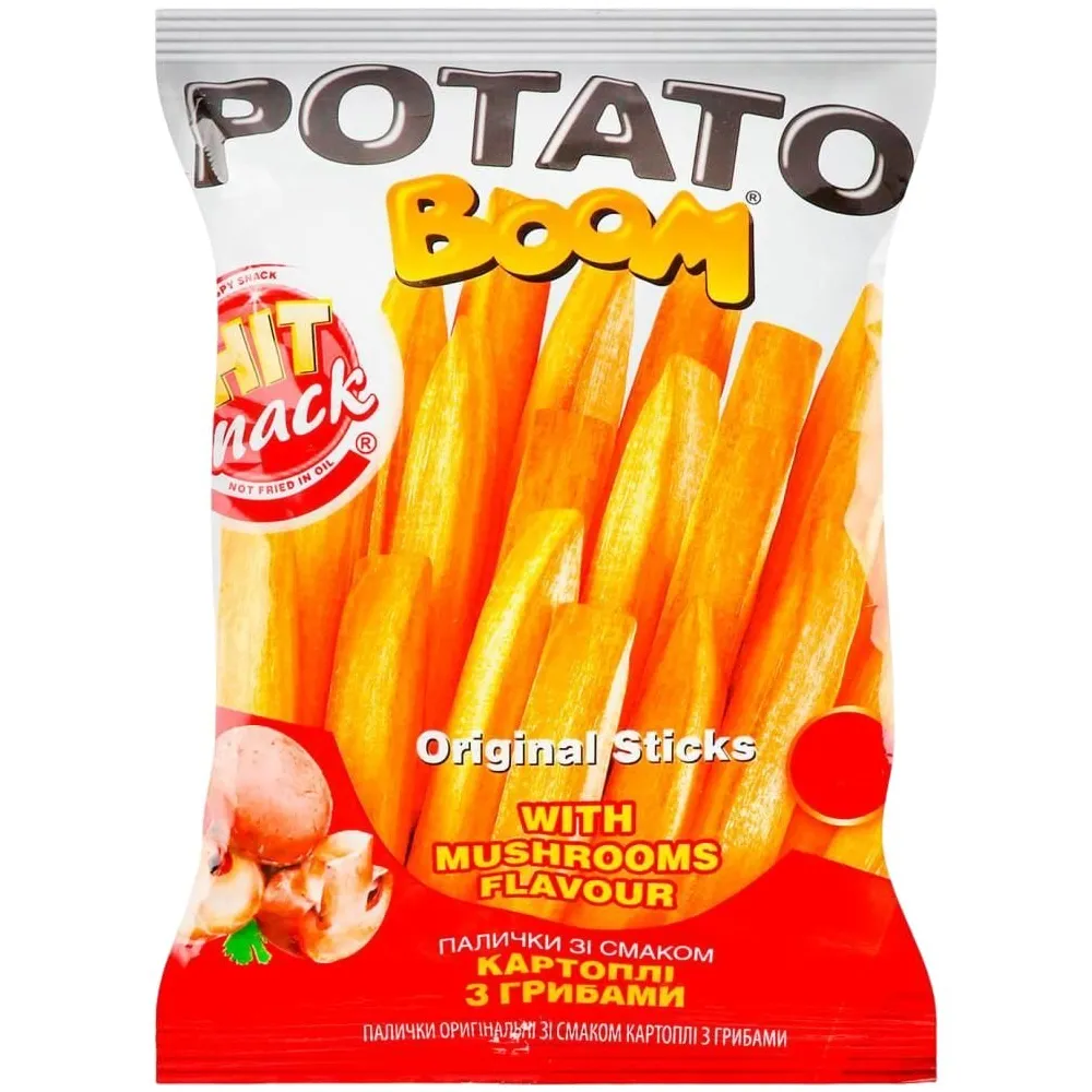 Картопля Potato гриби 25гр  арт. 06601 