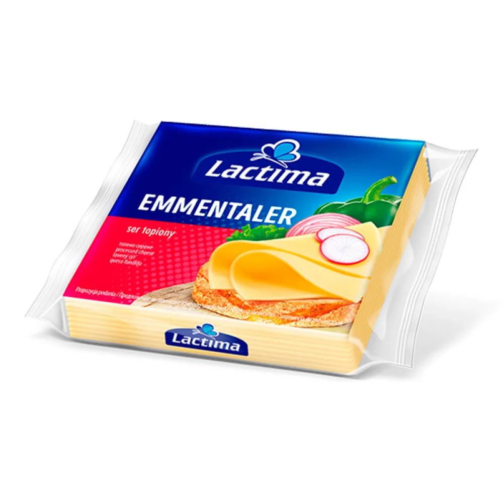 Сир плав. Lactima Emmentaler 130гр  арт. 06954 