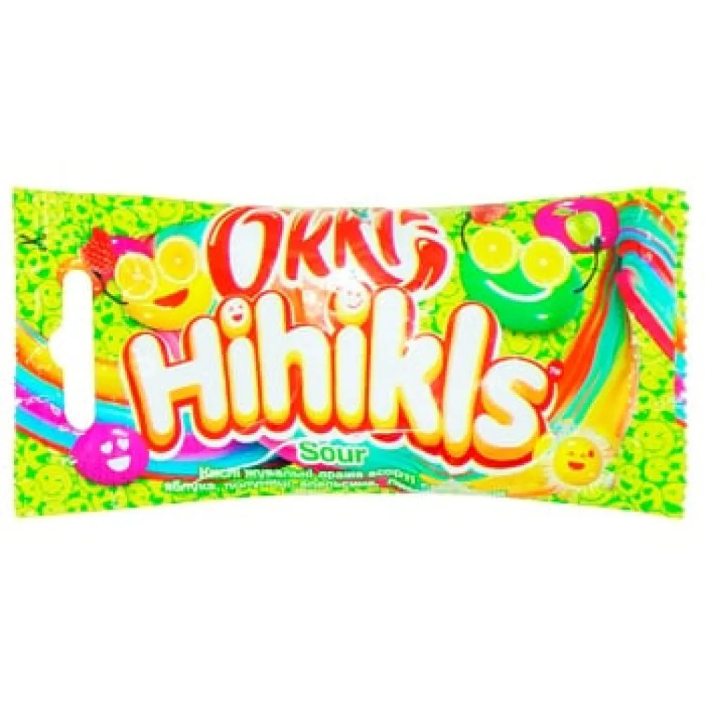 Драже Okki Hihikls Sour 25гр  арт. 08135 