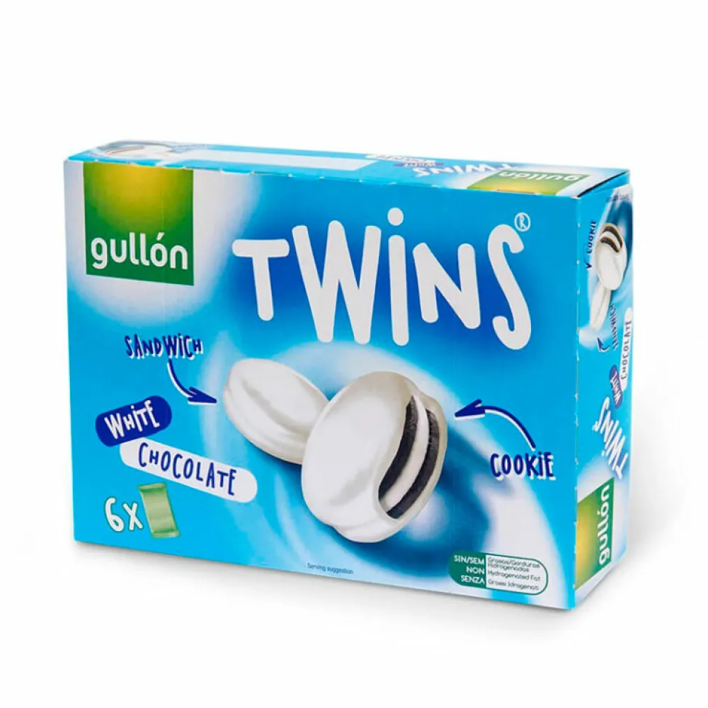 Печиво Gullon Twins біл.шок 252гр  арт. 07548 