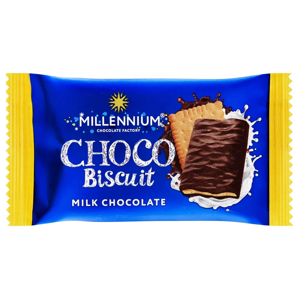 Печиво Millennium Choco Biscuit 14гр  арт. 08465 