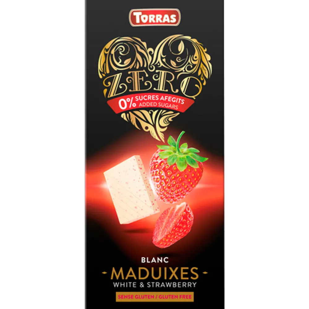 Шоколад Torras біл.з полун. 125гр  арт. 06245 