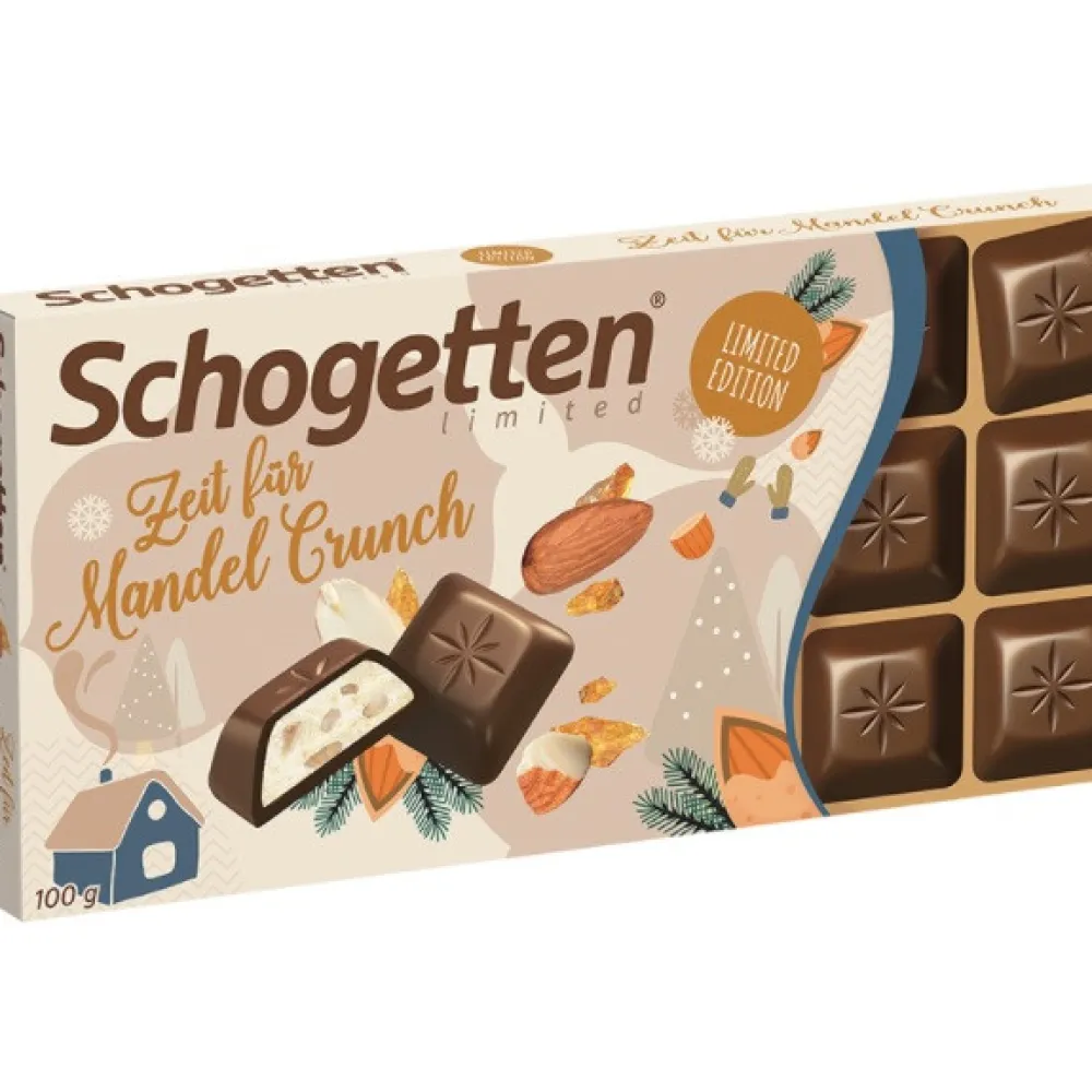 Шоколад Schogetten Кранч 100гр  арт. 05516 