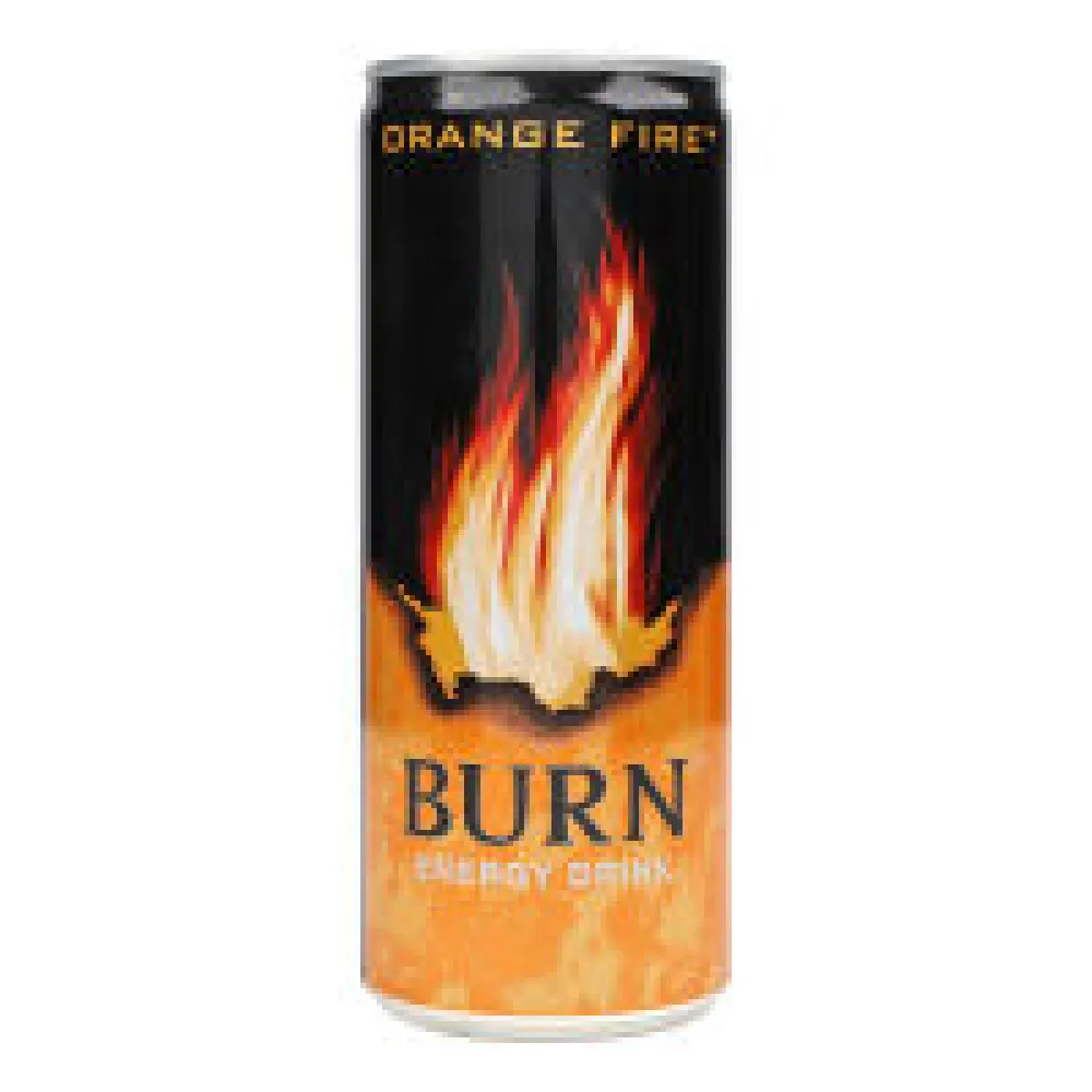 Енергетичний напій Burn Orange Fire з/б 0.25л  арт. 09225 