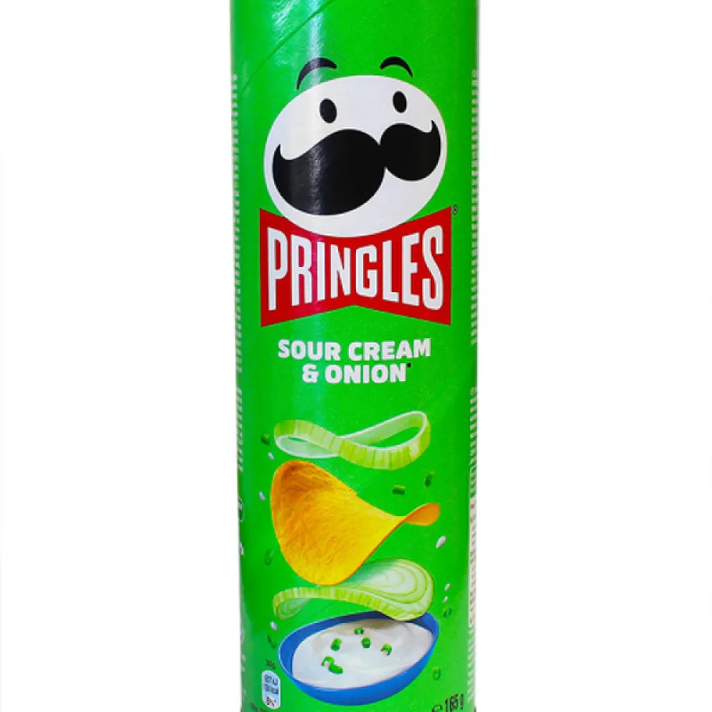 Чипси Pringles з соусом та зеленою цибулею 165гр  арт. 00051 