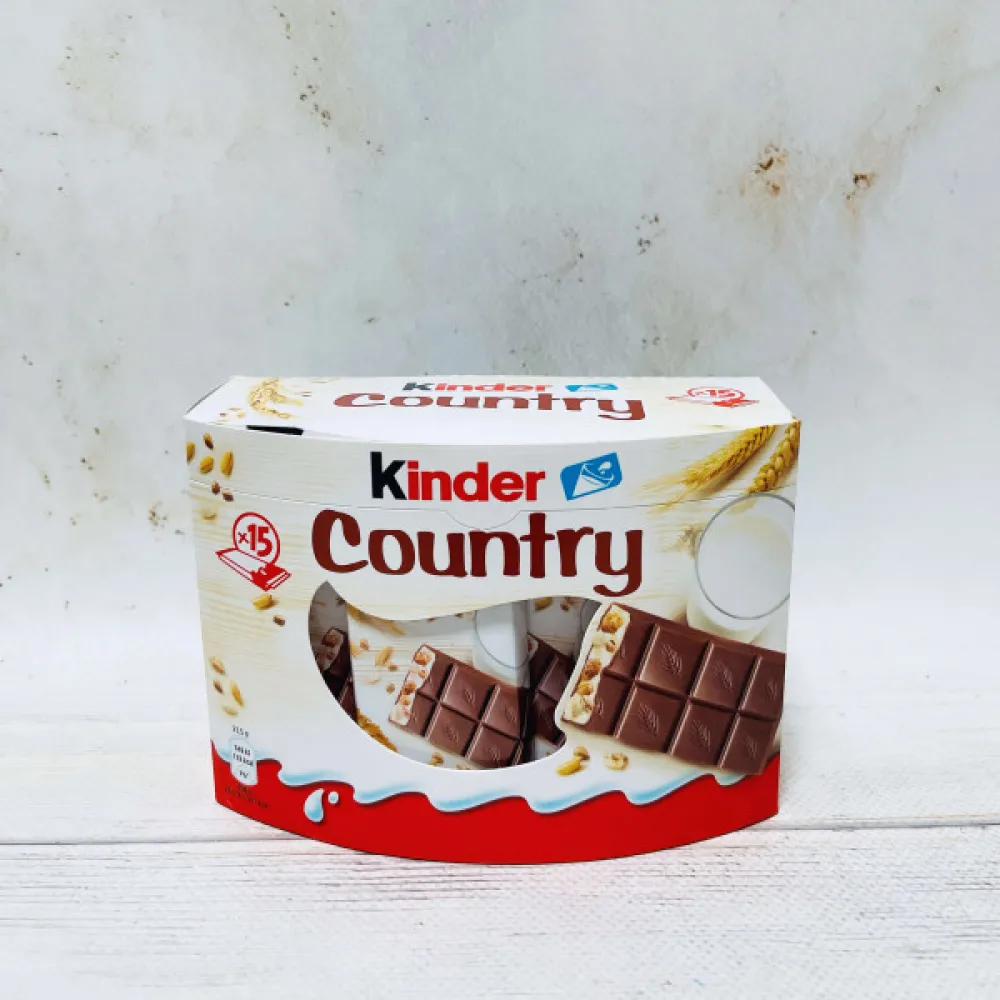 Шоколад Kinder Country 352.5гр  арт. 08073 