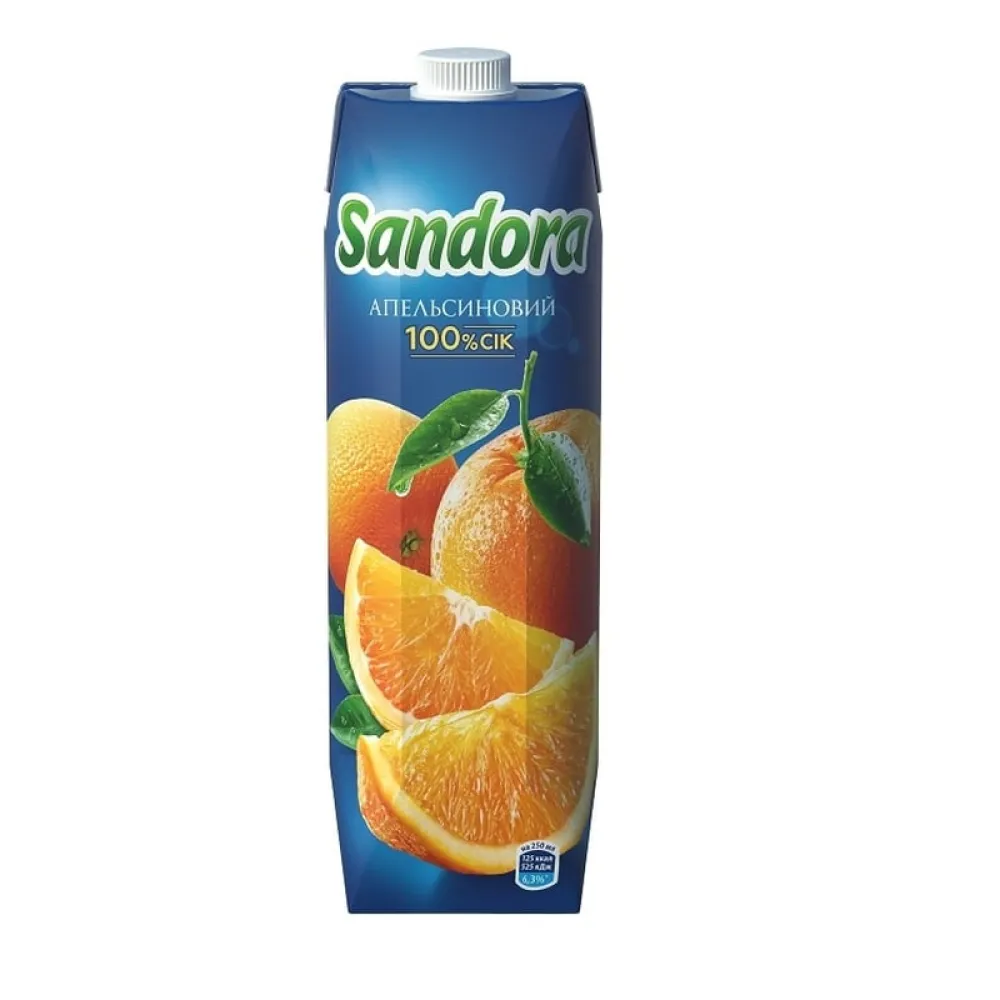 Сік Sandora Апельсиновий 0.95л  арт. 06573 