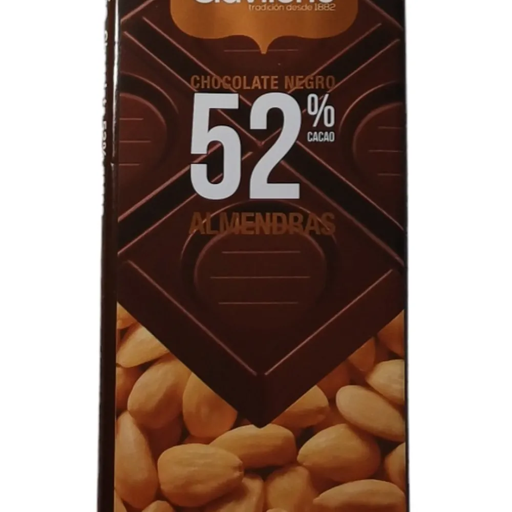 Шоколад Clavileno Мигдаль 52% 200гр  арт. 02563 