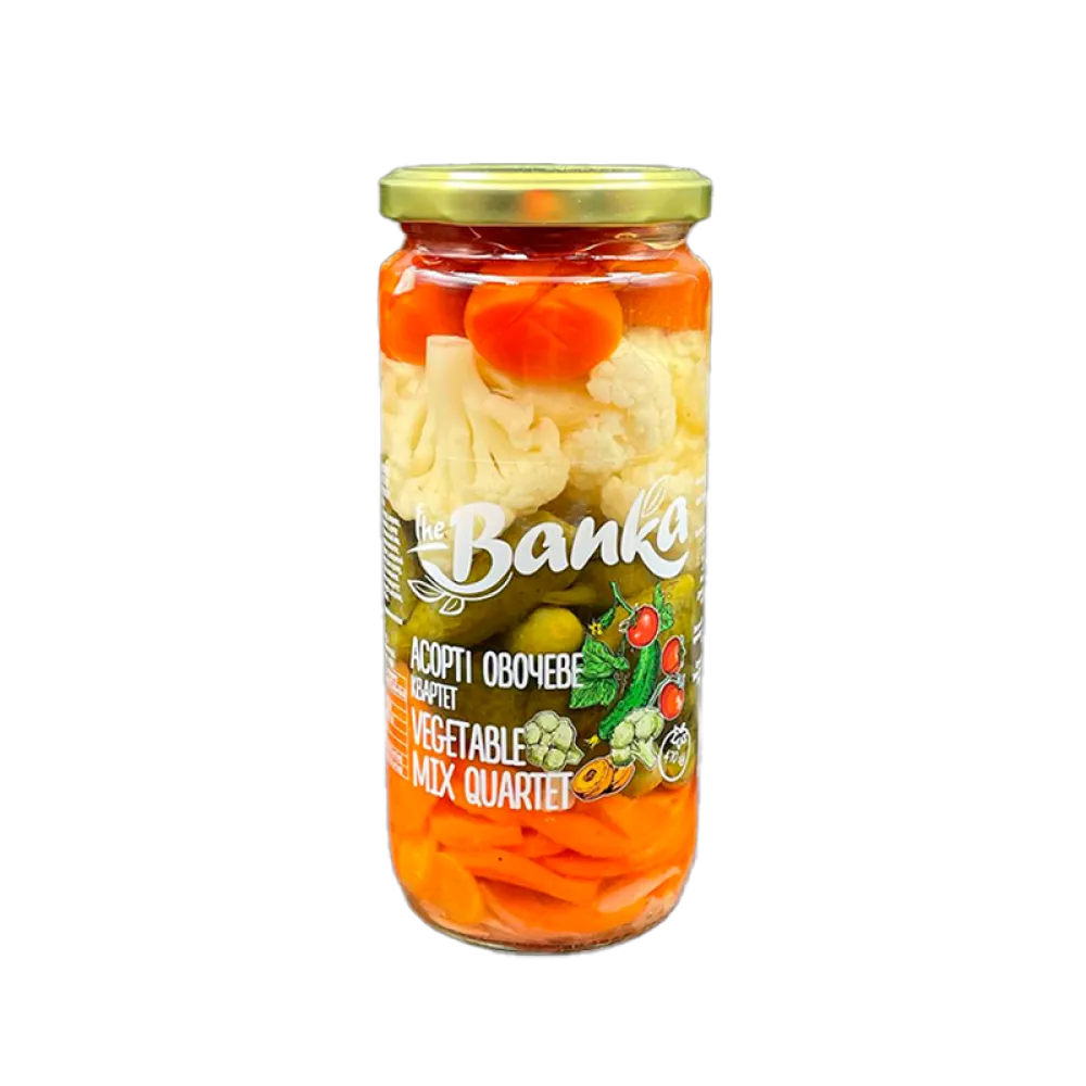 Овочеве асорті The Banka Vegetable mix квартет 470гр  арт. 07122 