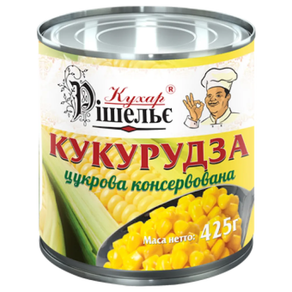 Кукурудза Кухар Рішелье з/б 425гр  арт. 03950 