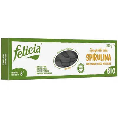 Спагеті Felicia Spirulina 250гр  арт. 08364