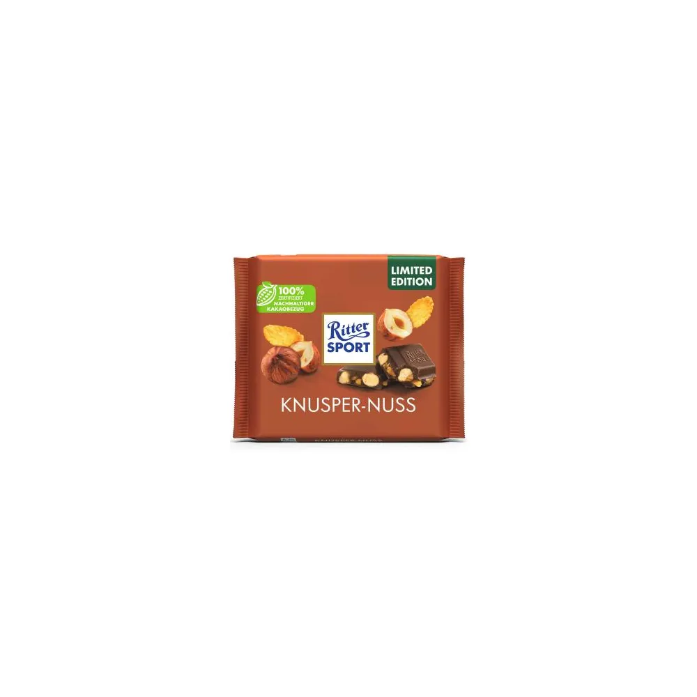 Шоколад Ritter Sport Knusper-nuss 100гр  арт. 07817 