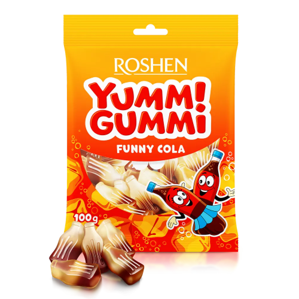 Желейна цукерка Yummi Gummi Кола 70гр  арт. 03501 