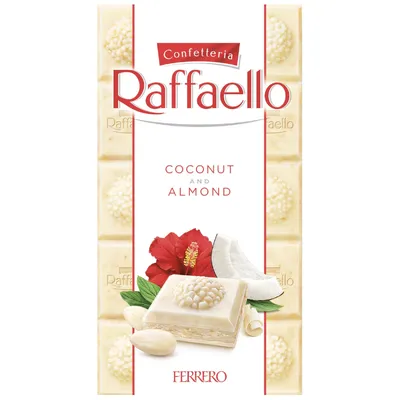 Шоколад Raffaello 90гр  арт. 05087