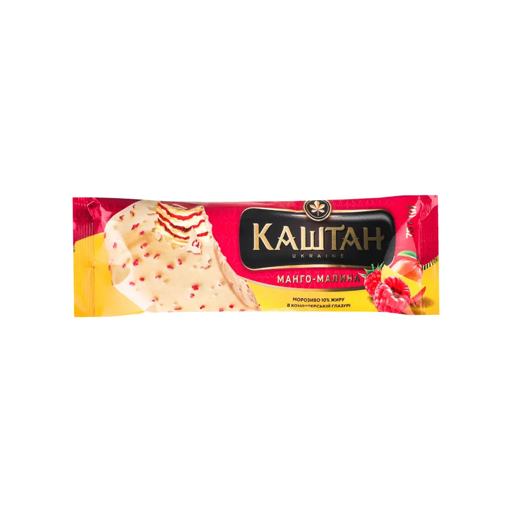 Морозиво Хладик Каштан манго-мал 75гр  арт. 02496 