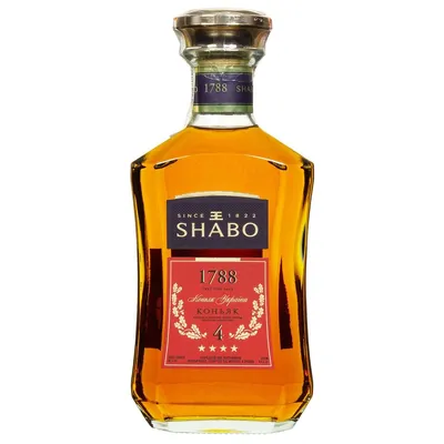 Коньяк Shabo 4* 0.5л  арт. 00322