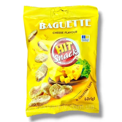Сухарики Hit Snack Сир 60гр  арт. 09587