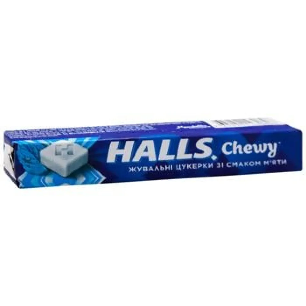 Цукерка Halls Жув.м'ята 47гр  арт. 09083 