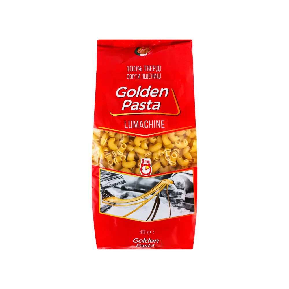 Макарони Golden Мушлі 400гр  арт. 04439 