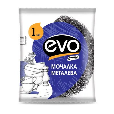 Шкребок металевий Evo home 1шт  арт. 06750