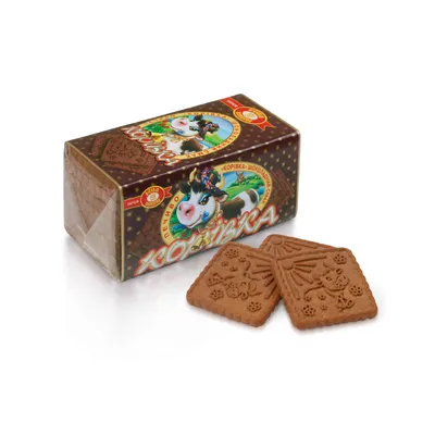 Печиво ХБФ Корівка шок. 180гр  арт. 00095