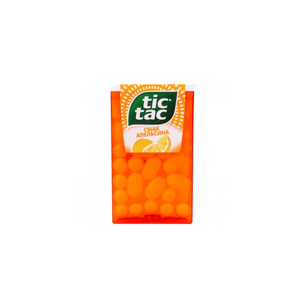 Драже Tic Tac апельс. 18гр  арт. 02166 