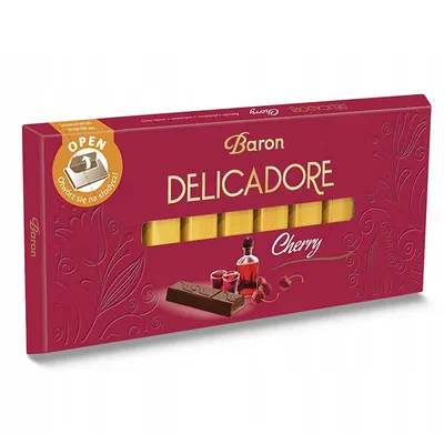 Шоколад Delicadore Cherry 200гр  арт. 07218
