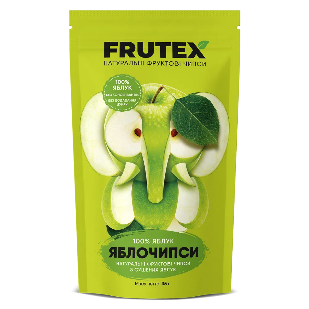 Чипси Frutex Яблучні 35гр  арт. 08379 
