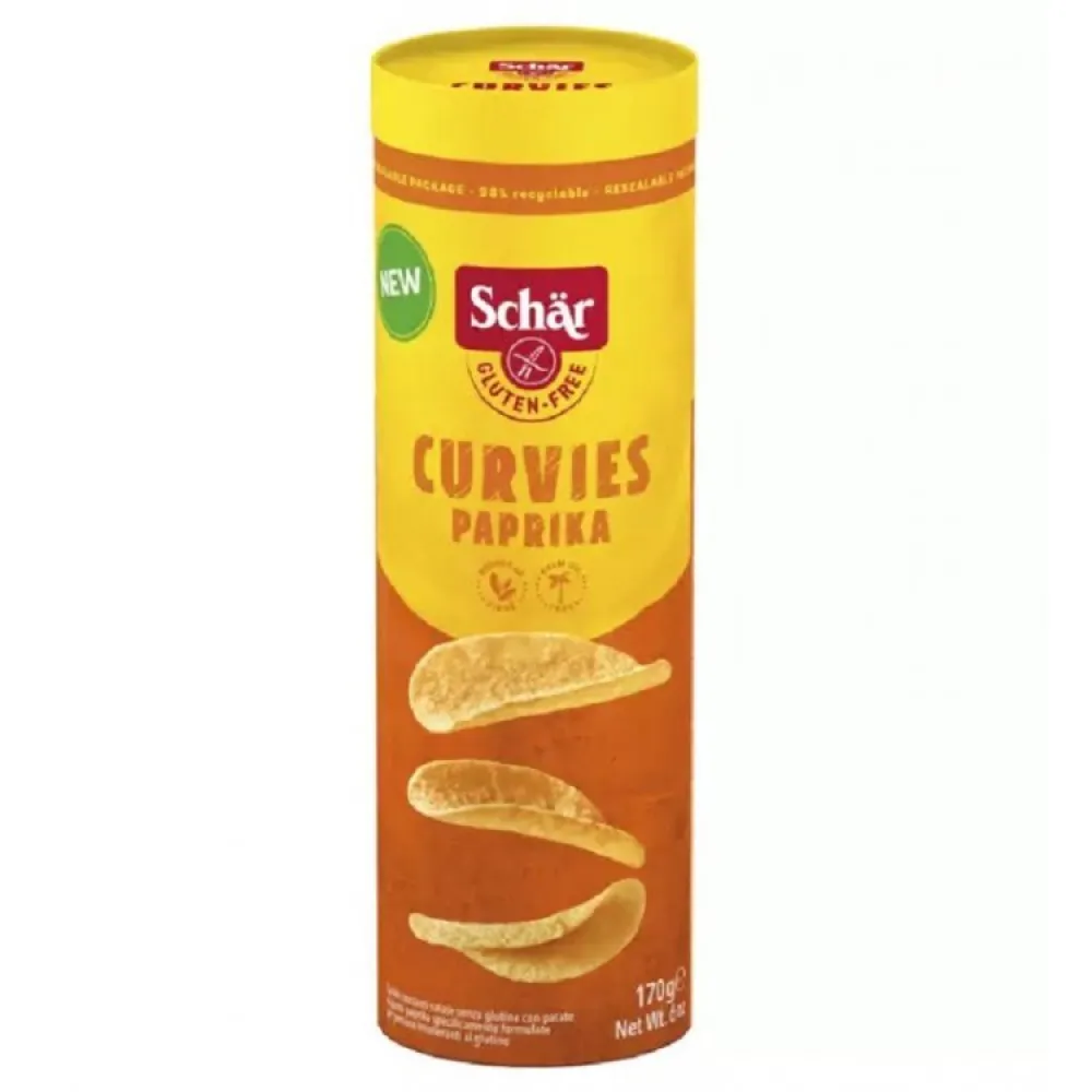 Чипси Schar паприка 170гр  арт. 08267 