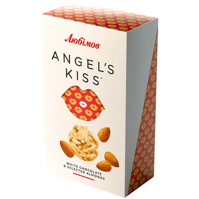 Набір цукерок Любимів Angel's Kiss білі 100гр  арт. 08284