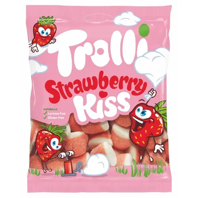 Желейна цукерка Trolli Кісс полун. 100гр  арт. 04290