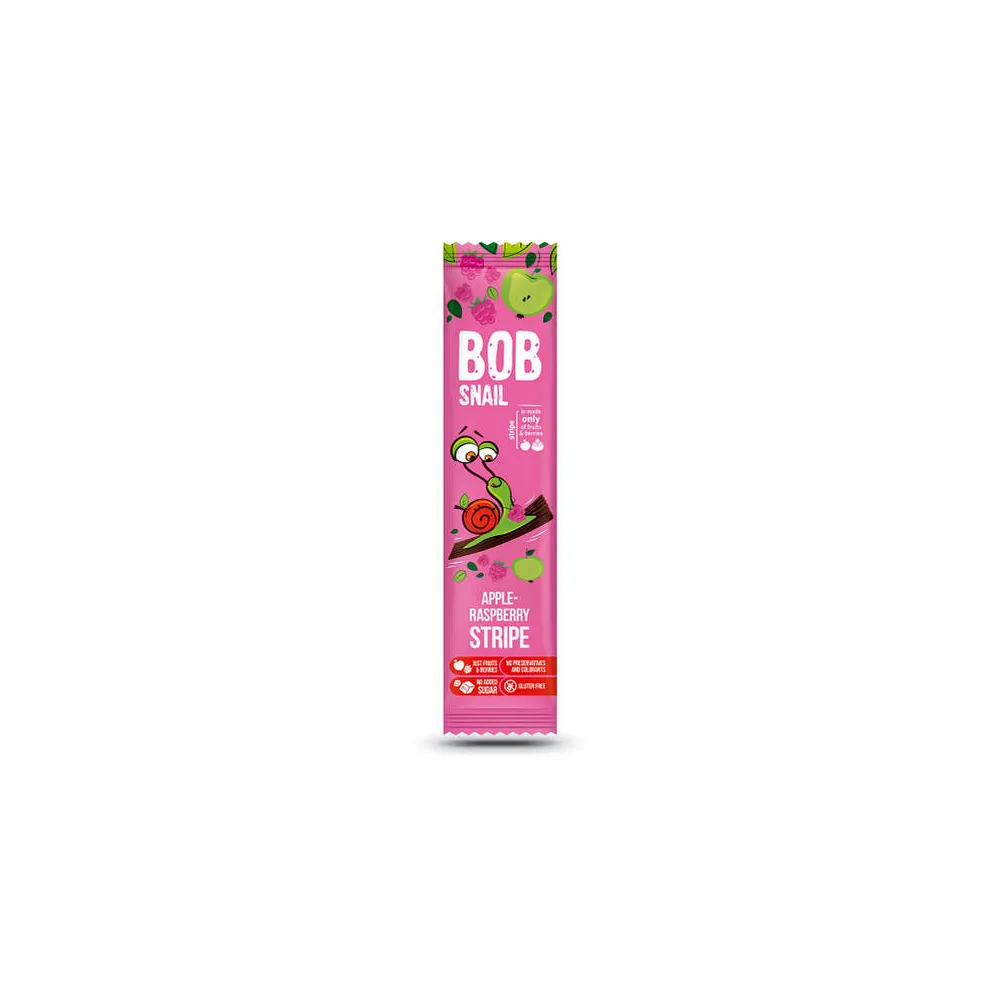 Цукерка Bob Snail Ябл-малина 14гр  арт. 02757 