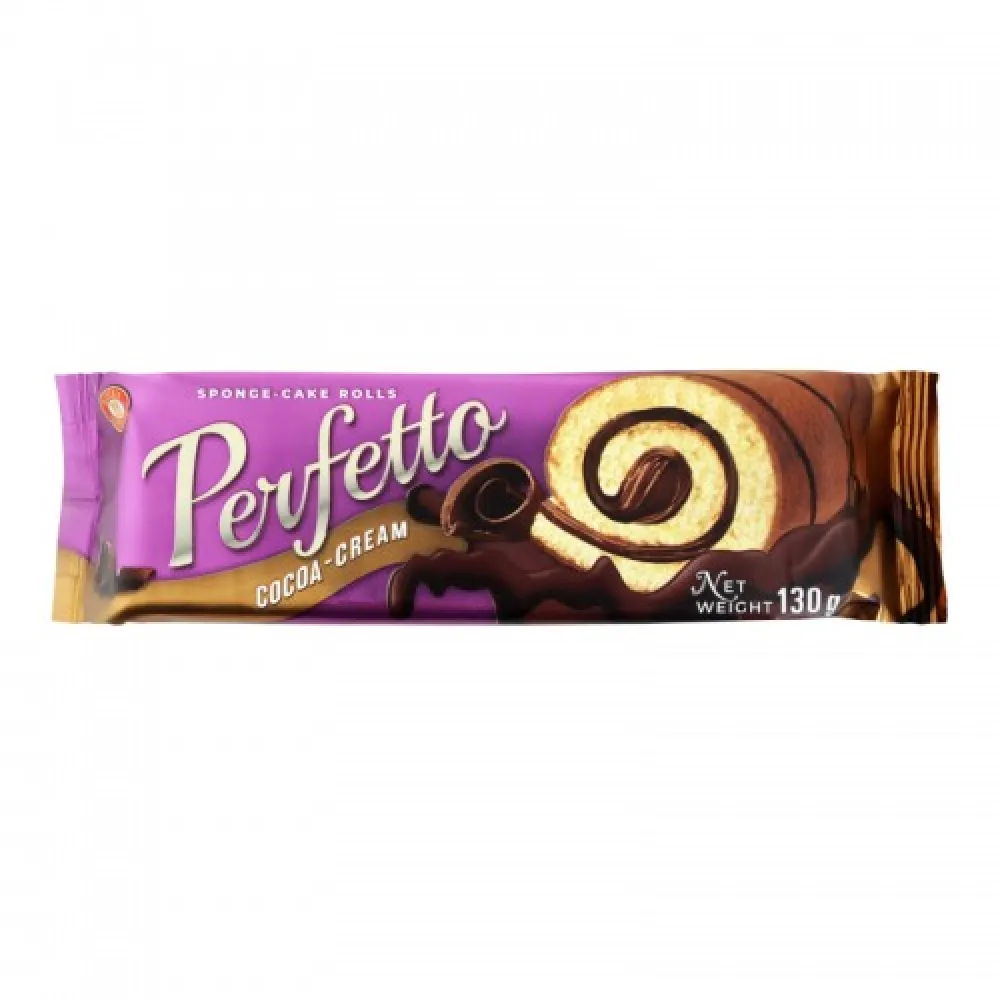 Рулет ХБФ Perfetto какаокрем 130гр  арт. 00106 