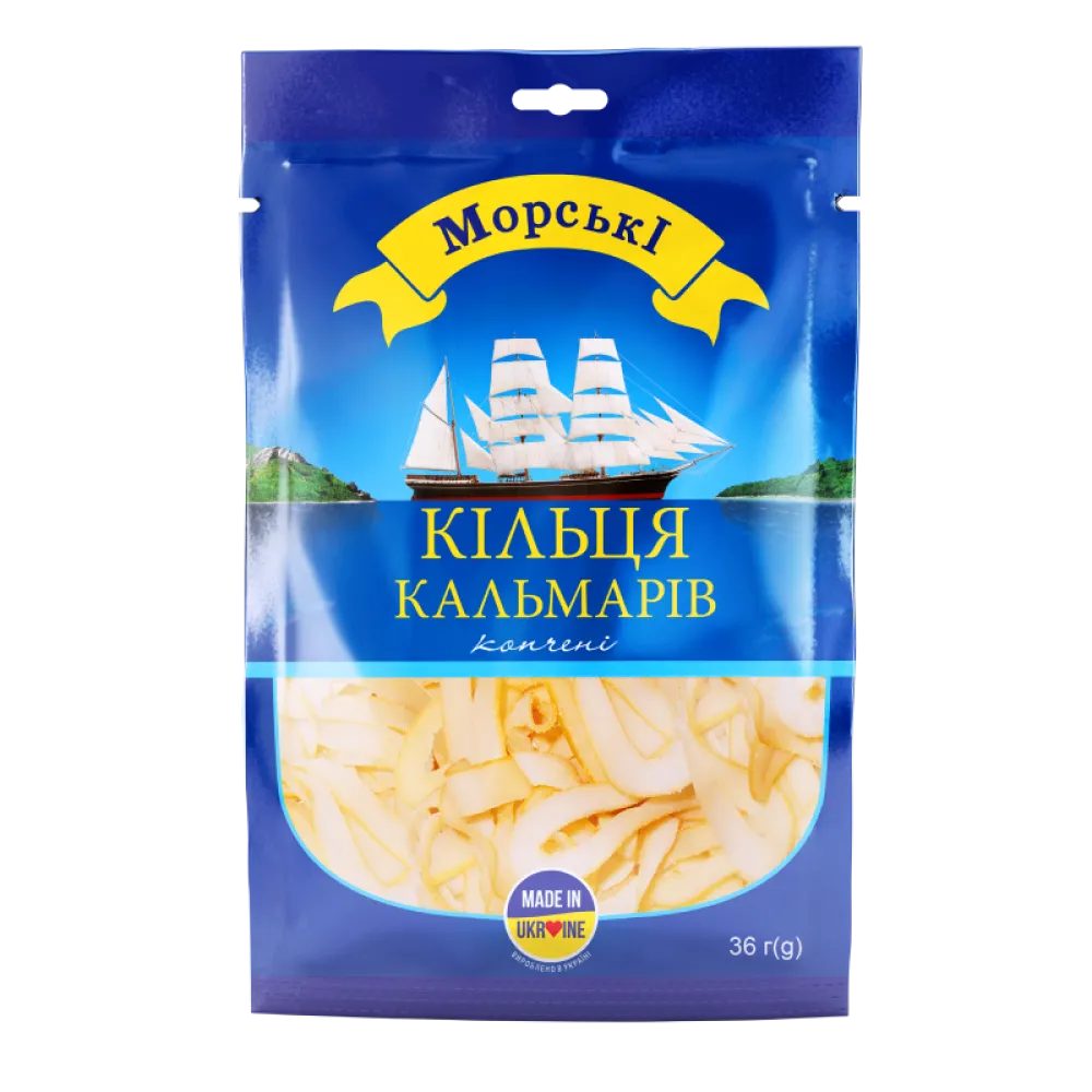 Кальмар Морські Кільця 36гр  арт. 00569 