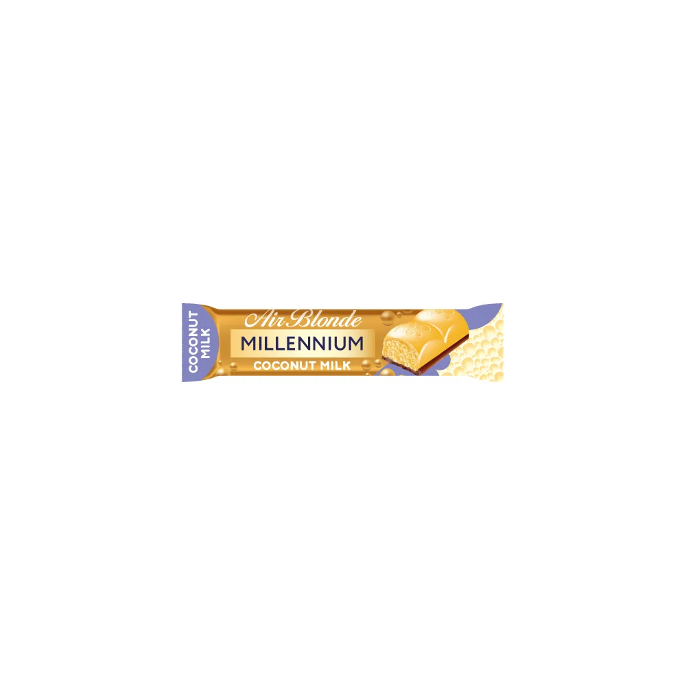 Батончик Millennium Blond кокос 25гр  арт. 04850 